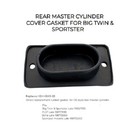 Harley Rear Master Cylinder Top Gasket Fl Fx Xl 87-03 Repl  45005-85