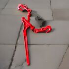 Ratcheting Lever Load Binder With 2 Grab Hooks   1 4   To 5 16  Grade 70