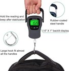 Digital Hanging Luggage Scale With Comfortable Handle And Large Hook     
