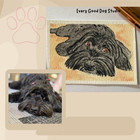 Custom Pet Portrait Watercolor   Hand-painted From Your Photo   6x6 Portait