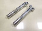 Chrome 8-1 2  Straight Handlebar Risers For Harley 1  Bar Dyna Road King Softail