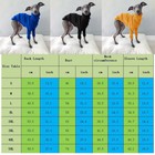 High Neck Pet Dog Clothes Two-legged Greyhound Whippet Winter Warm Jacket Coat