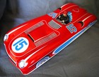 John Hofler W  Germany Tin Friction Mercedes-benz W 196 Formula 1 Racer W box