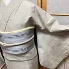 7811  Japanese Kimono Vintage Womens Silk Pongee Fabric Robe Kimono Only Sold