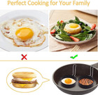 4 Pack Egg Rings Mold For Cooking Stainless Steel Round Egg Cooker Ring Nonstick