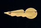 Vintage National Airlines Stewardess Wings 1 10 10k Flight Attendant Badge 3 3