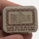 Vintage A s Pharmaceuticals Aspirin 12 Tablet Medical Metal Tin Empty