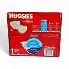 Huggies Little Snugglers Disposable Baby Diapers  size 1  - 234 Count