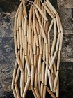 100 Antiqued  2  Hairpipe Bone Beads Choker Beads Craft Tribal Jewelry Imported