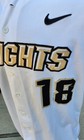 Ucf Knights Nike White Baseball Jersey Player Issued Game Used   18 Size 50