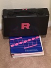 Yamaha Ycl-24 Clarinet With Sheet Music And Handmade Team Rocket Attache Case 
