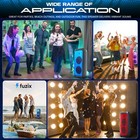 Portable Rechargeable Karaoke Bluetooth Audio Speaker With Two Microphones