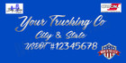 Custom Truck Door Signs Set 2 Usdot Company Name City State Vinyl