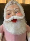Rare  Mint Condition  Vintage  The Rushton Co  Pink Santa Claus  Rubber Face 