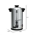 Sybo Commercial Coffee Maker Urn 50  Cup Stainless Electric Percolator New 