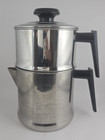 Lifetime Drip-o-lator Percolator 10 Cup 2 Quart Stainless Coffee Maker Pot