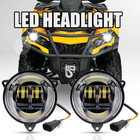 For Can Am Outlander 1000 570 650 850 2018-2022 Led Headlights Assembly With Drl