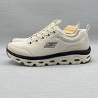 Skechers Women s 9 Sneakers White Slip On Hands Free Glide Step Comfort 180401