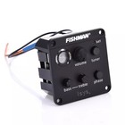 Fishman Isys  Pickups Plus Preamp Eq Tuner Piezo Eq Beat Set For Acoustic Guitar