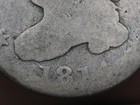 1814 Capped Bust Silver Dime- Large Date- About Good Details