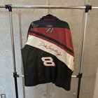 Vintage 2000s Dale Earnhardt Jr Nascar Leather Jacket Budweiser Racing