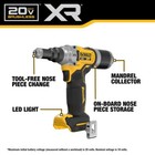 Dewalt Dcf414ge2 20v Max Xr Brushless Cordless 1 4  Rivet Tool Kit W  Powerstack