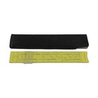 Vintage Pickett 140 Microline Slide Rule 10  Yellow W  Case Usa
