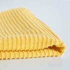 Ripple Kitchen Dishcloth Lemon 13x13in Set Of 4 Lemon Yellow