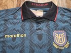 Ecuador National Soccer Team Blue Jersey World Cup Centenario 2026