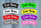 Custom Name Patch Iron sew On  custom Name Badge In Mot  rhead Metal Band Font