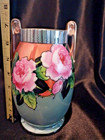 Beautiful Antique Japanese Floral Painted Vase- 7 
