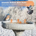Xpengeny 120w Bird Bath Heater Outdoor Winter Use  Pond De-icer  Aluminum