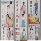 Simplicity Uncut  U-pick  Girl Child Size 3-8 Clothes Sewing Pattern