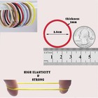 Baby Hair Ties For Little Girls 200pcs 1 Count  pack Of 200   200pcs Ties 