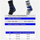 Ankle Support Brace Compression Sleeve Sports Running Gym Injury Pain Relief Usa