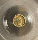 Guatemala - 1860 Gold 4 Reales  pcgs Ms 62 