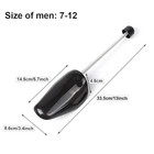 Echodone 5 Pair Practical Plastic Men Tree Shoe Stretcher With Tension Spring   