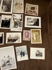 A Lot Of 21 Vintage B w Snapshot  Photos Steam Train Locomotive