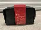 Tumi For Delta Amenity Kit Toiletries Bag Filled Black Soft Case New Free Ship