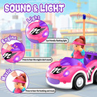 Remote Control Car For Toddlers 1-3  Rc Race Toys For 3 Year Old Girl  Radio Con
