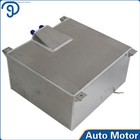 15 Gallon 60l Polished Aluminum Racing Drift Fuel Cell Tank   Level Sender