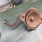 Antique Cast Iron Hand Crank Meat Grinder  parts 