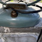 50   s Mid Century Vornado Model B28c1 Atomic Era 3-speed Fan Needs Work