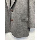 Jaqueline Ferrar 100  Merino Wool Blazer Women 6 Gray Classic Tailored Jacket