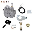 For Predator 420cc 40 Series Go-kart Forward Reverse Gearbox 530 Chain 11-18hp