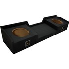 Custom Chevy Silverado 99-06 Ext Cab Dual 10 Loaded Kicker C10 Sub Box Enclosure