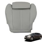 Driver Bottom Perforated Leather Seat Cover Gray Compatible With Cadillac Srx 