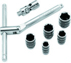 Bikemaster 1 4in Drive Compact Sliding And Folding T-handle Set