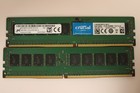 Set Of 2 8gb 16gb  Micron Pc4-2133p-re0 Ecc Server Ram Mta18asf1g72pdz-2g1a1h
