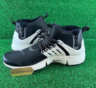 Men s Nike Air Presto Mid Utility Black White Running Shoes Fb9695-001 Size 12